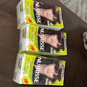 3 Brand new color hair color Garnier 45 Cinnamon stick dark mohocany brown